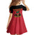 Personalized Haiti 1964 Family Matching Short Sleeve Bodycon Dress and Hawaiian Shirt Coat Of Arms Flag Style
