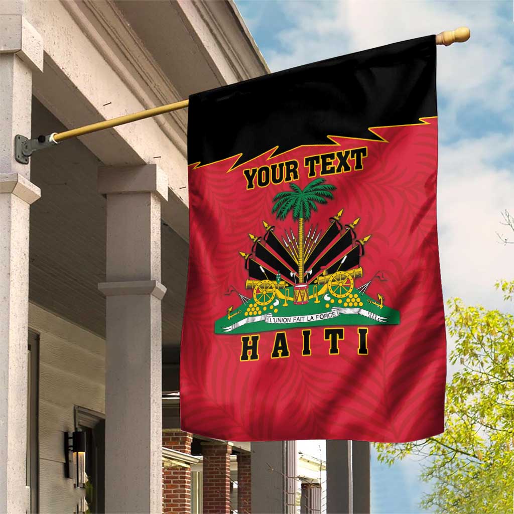 Personalized Haiti 1964 Garden Flag Coat Of Arms Flag Style