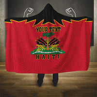 Personalized Haiti 1964 Hooded Blanket Coat Of Arms Flag Style