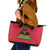 Personalized Haiti 1964 Leather Tote Bag Coat Of Arms Flag Style