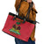 Personalized Haiti 1964 Leather Tote Bag Coat Of Arms Flag Style
