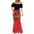 Personalized Haiti 1964 Mermaid Dress Coat Of Arms Flag Style