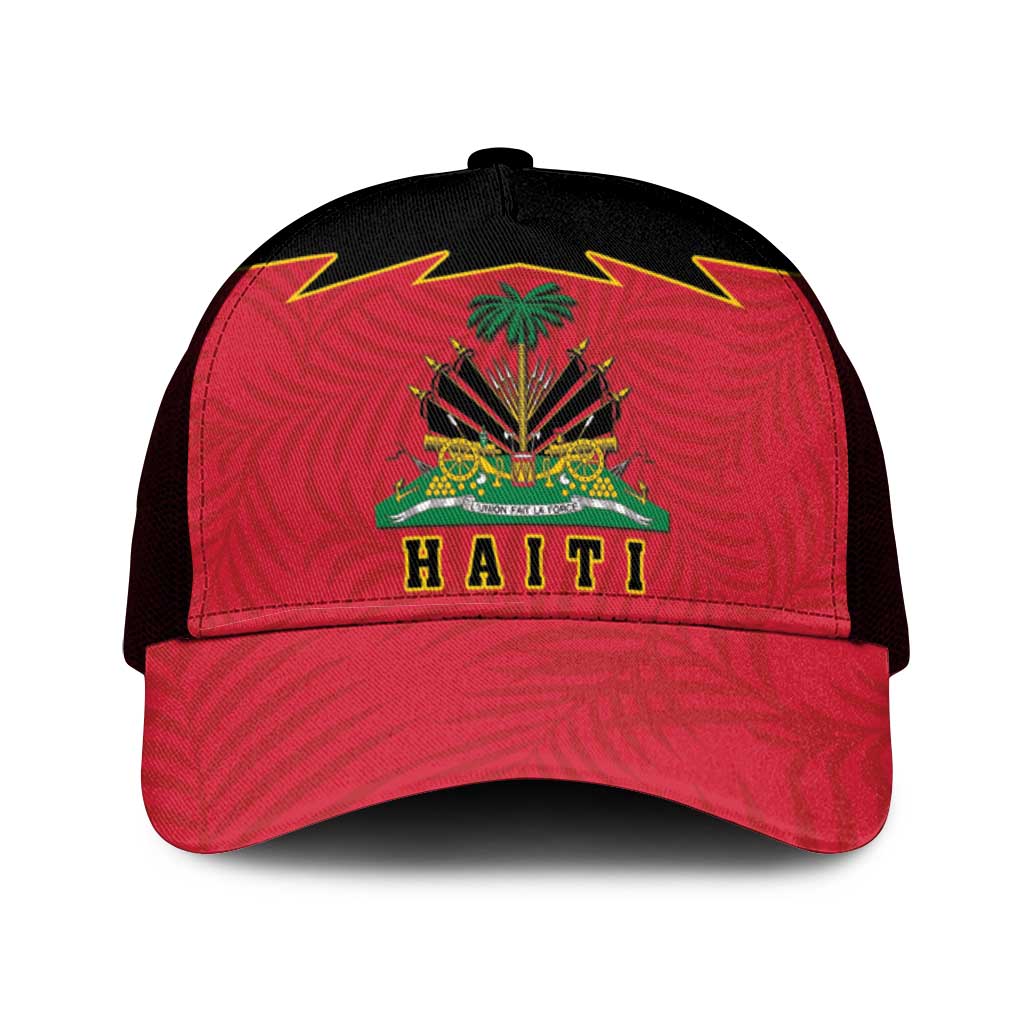 Haiti 1964 Mesh Trucker Cap Coat Of Arms Flag Style - Wonder Print Shop