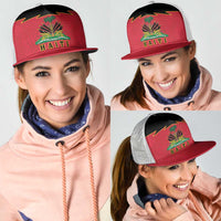 Haiti 1964 Mesh Trucker Cap Coat Of Arms Flag Style - Wonder Print Shop