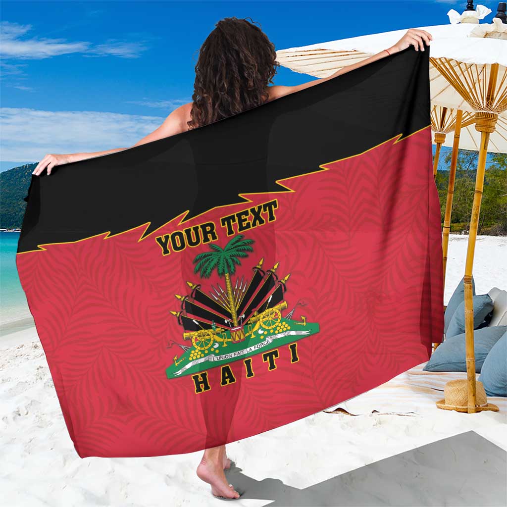 Personalized Haiti 1964 Sarong Coat Of Arms Flag Style