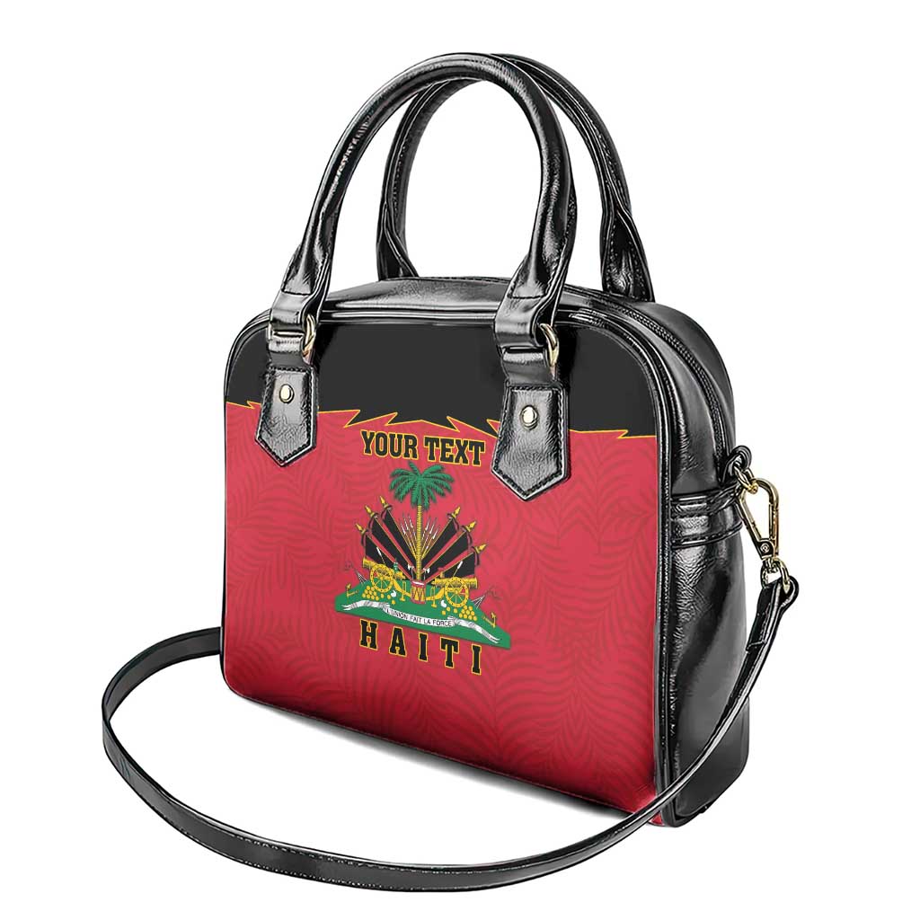 Personalized Haiti 1964 Shoulder Handbag Coat Of Arms Flag Style