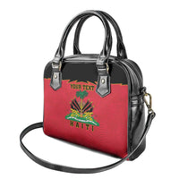 Personalized Haiti 1964 Shoulder Handbag Coat Of Arms Flag Style
