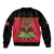 Personalized Haiti 1964 Sleeve Zip Bomber Jacket Coat Of Arms Flag Style
