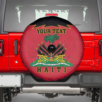 Personalized Haiti 1964 Spare Tire Cover Coat Of Arms Flag Style