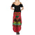Personalized Haiti 1964 Summer Maxi Dress Coat Of Arms Flag Style