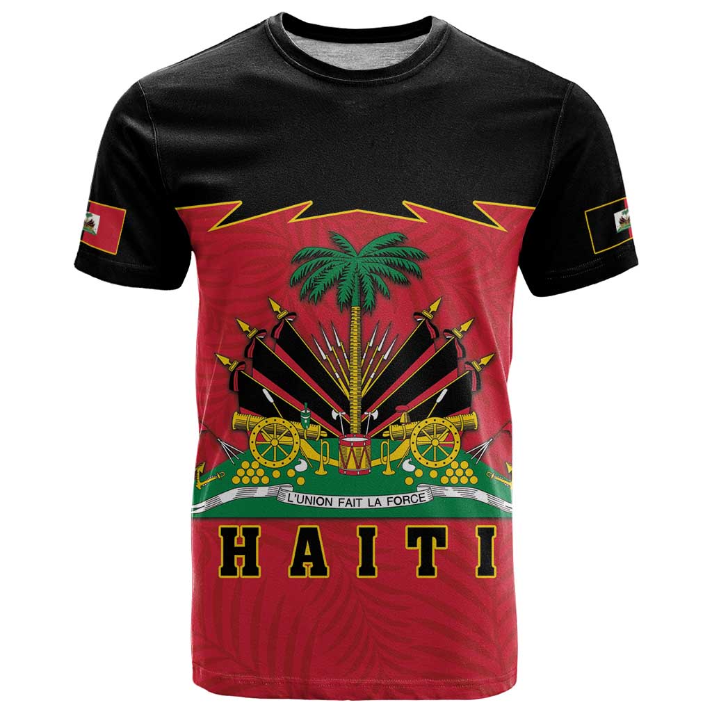 Personalized Haiti 1964 T Shirt Coat Of Arms Flag Style