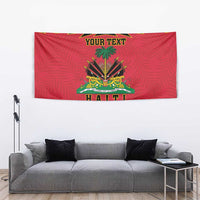 Personalized Haiti 1964 Tapestry Coat Of Arms Flag Style