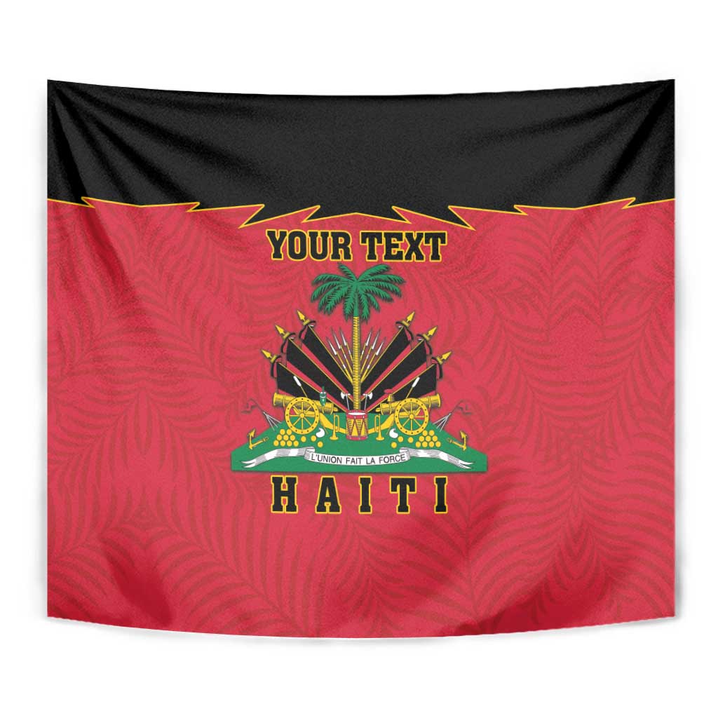 Personalized Haiti 1964 Tapestry Coat Of Arms Flag Style