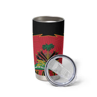Personalized Haiti 1964 Tumbler Cup Coat Of Arms Flag Style