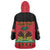 Personalized Haiti 1964 Wearable Blanket Hoodie Coat Of Arms Flag Style