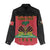 Personalized Haiti 1964 Women Casual Shirt Coat Of Arms Flag Style