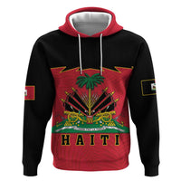 Personalized Haiti 1964 Zip Hoodie Coat Of Arms Flag Style