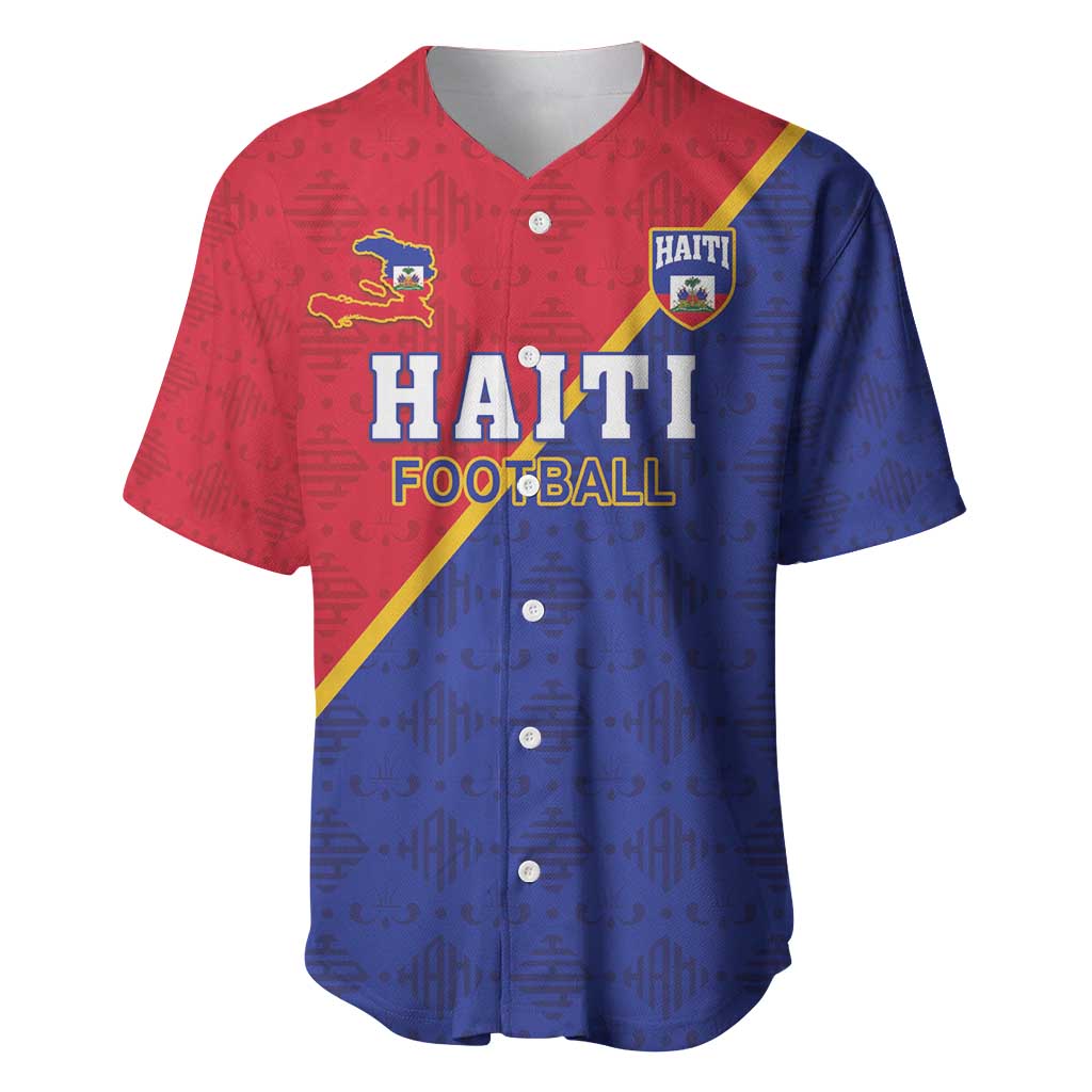 Custom Haiti Football Baseball Jersey Les Grenadiers