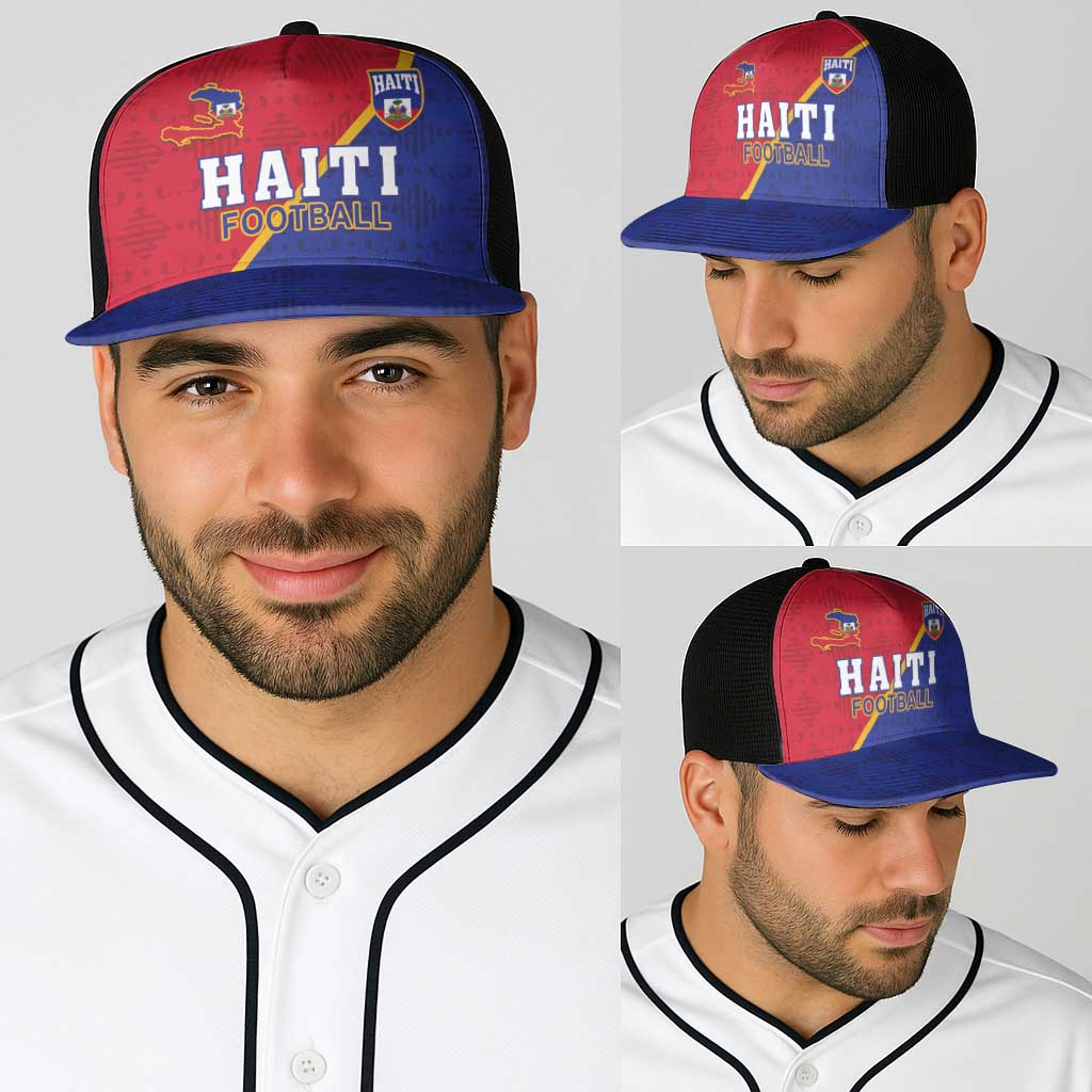 Haiti Football Baseball Net Cap Les Grenadiers - Wonder Print Shop