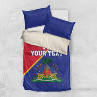 Custom Haiti Football Bedding Set Les Grenadiers