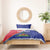 Custom Haiti Football Bedding Set Les Grenadiers