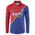 Custom Haiti Football Button Sweatshirt Les Grenadiers