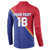 Custom Haiti Football Button Sweatshirt Les Grenadiers