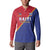 Custom Haiti Football Button Sweatshirt Les Grenadiers