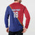 Custom Haiti Football Button Sweatshirt Les Grenadiers