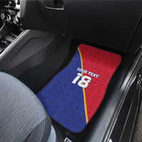 Custom Haiti Football Car Mats Les Grenadiers
