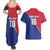 Custom Haiti Football Couples Matching Summer Maxi Dress and Hawaiian Shirt Les Grenadiers