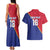 Custom Haiti Football Couples Matching Tank Maxi Dress and Hawaiian Shirt Les Grenadiers
