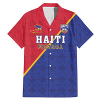 Custom Haiti Football Family Matching Mermaid Dress and Hawaiian Shirt Les Grenadiers