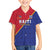 Custom Haiti Football Family Matching Puletasi and Hawaiian Shirt Les Grenadiers