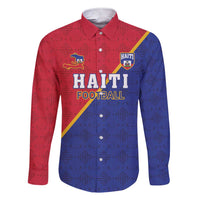 Custom Haiti Football Family Matching Short Sleeve Bodycon Dress and Hawaiian Shirt Les Grenadiers