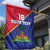 Custom Haiti Football Garden Flag Les Grenadiers