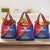 Custom Haiti Football Grocery Bag Les Grenadiers
