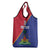 Custom Haiti Football Grocery Bag Les Grenadiers