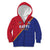 Custom Haiti Football Kid Hoodie Les Grenadiers