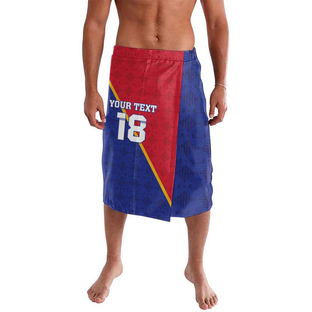 Custom Haiti Football Lavalava Les Grenadiers