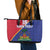 Custom Haiti Football Leather Tote Bag Les Grenadiers
