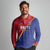 Custom Haiti Football Long Sleeve Polo Shirt Les Grenadiers