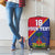 Custom Haiti Football Luggage Cover Les Grenadiers