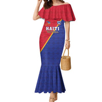 Custom Haiti Football Mermaid Dress Les Grenadiers