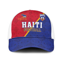 Haiti Football Mesh Trucker Cap Les Grenadiers - Wonder Print Shop