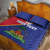 Custom Haiti Football Quilt Bed Set Les Grenadiers
