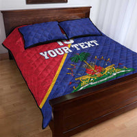Custom Haiti Football Quilt Bed Set Les Grenadiers