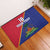 Custom Haiti Football Rubber Doormat Les Grenadiers