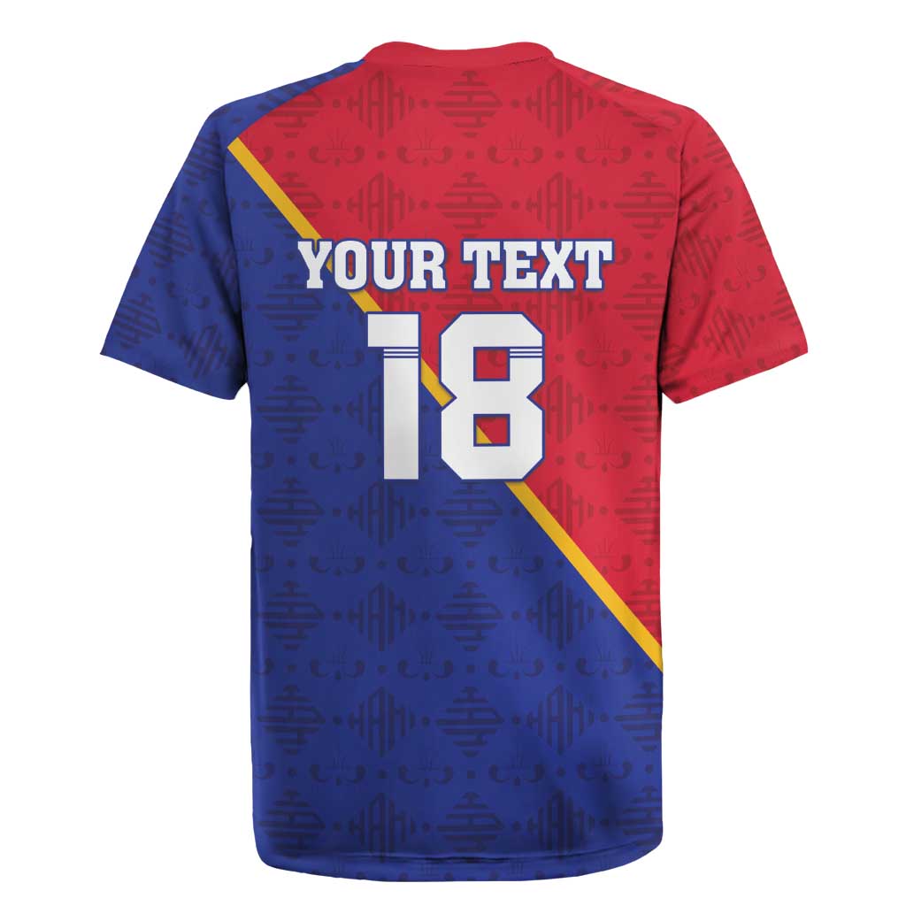 Custom Haiti Football Rugby Jersey Les Grenadiers