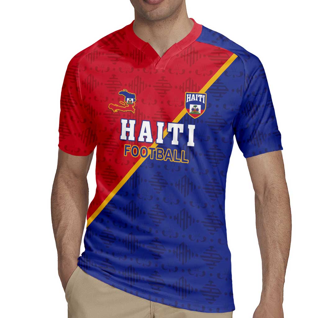 Custom Haiti Football Rugby Jersey Les Grenadiers